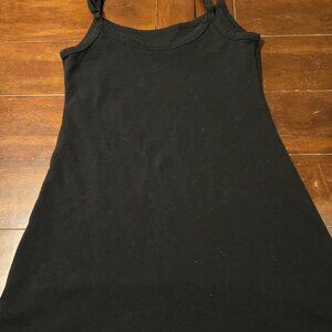 Small American Eagle Outfitters black dress (Left strap is tied together)